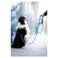 Vsepropejska Moris přepínací vodítko pro psa | 240 cm Barva: Modrá, Šířka vodítka: 1 cm