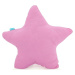 Růžový bavlněný polštářek Happy Friday Basic Estrella Pink, 50 x 50 cm