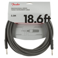 Fender Professional Series 18,6 Instrument Cable Gray Tweed