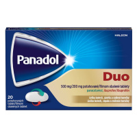 Panadol Duo 500 mg/200 mg 20 potahovaných tablet