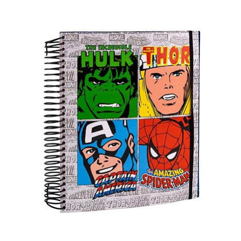 Marvel Avengers: Comics Characters - kreativní blok Ángel Cerdá