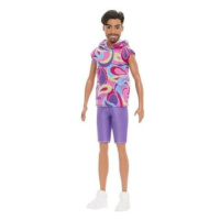 Barbie Model Ken - pestrobarevný obleček