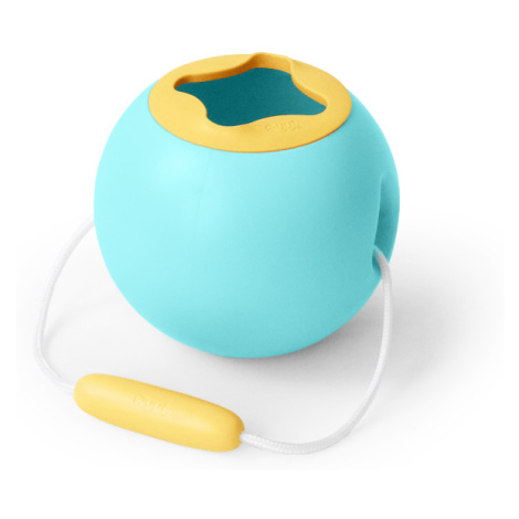 QUUT MiniBallo Kyblo světle modrá/žlutá rukojeť - Malé kbelík