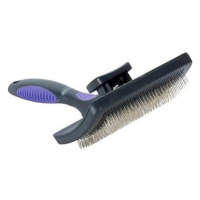 Kartáč na srst samočistící jemný L BUSTER