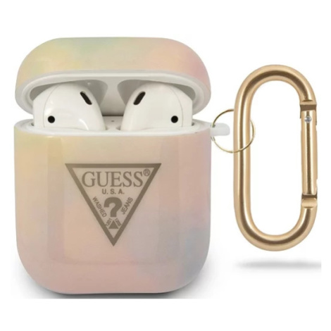 Kryt Guess GUACA2TPUMCGG01 AirPods cover pink Tie & Dye Collection (GUACA2TPUMCGG01)