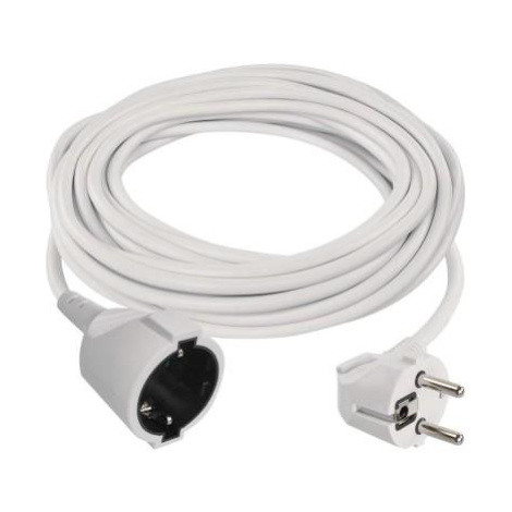 Prodlužovací kabel 10 m / 1 zásuvka / bílý / PVC / 1,5 mm2 EMOS