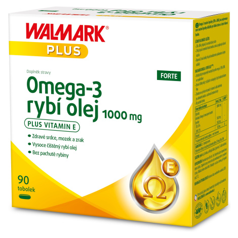 Walmark Omega-3 rybí olej FORTE 1000 mg 90 tobolek
