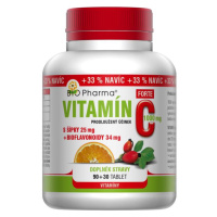 Vitamín C 1000mg+šípky 25mg+bioflav.34mg tbl.90+30