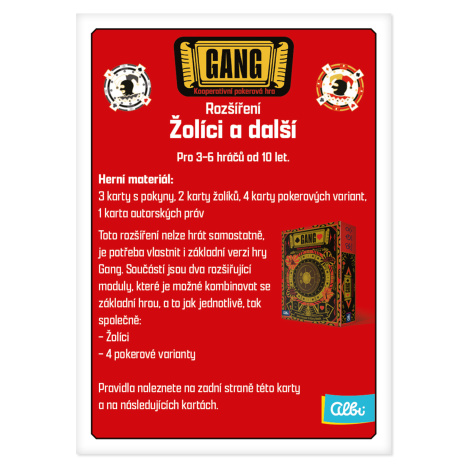 Gang - Rozšíření Žolíci Albi