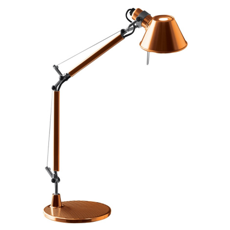 Výprodej Artemide stolní lampy Tolomeo Micro Tavolo-oranžová