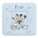 CEBA Podložka přebalovací měkká na komodu (75x72) Disney Minnie & Mickey Blue