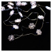 Sirius Sněhová vločka světelný řetěz LED Nynne 20 zdrojů