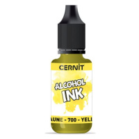 Alkoholový inkoust CERNIT 20 ml - žlutý