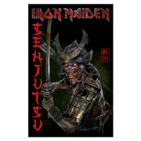 Textilní plakát Iron Maiden - Senjutsu Album, 65.5 × 104 cm