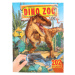 Dino World, 3498975, Dino ZOO 2, kreativní sešit se samolepkami