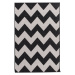 Dekoria Koberec Modern Chevron black/wool 160x230cm, 160 x 230 cm