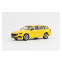 Abrex Škoda Octavia IV Combi (2020) 1:43 - Žlutá Telecom