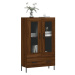 vidaXL Skříň highboard hnědý dub 69,5 x 31 x 115 cm kompozitní dřevo