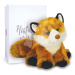 Plyšová liška Gus the Fox Histoire d’Ours oranžová 28 cm v dárkovém balení od 0 měsíců