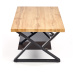 Konferenční stolek XINO 2 přírodní/černá