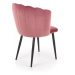 HALMAR Designová židle Zelo růžová