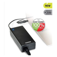 PORT CONNECT ACER/TOSHIBA 100% napájecí adaptér k notebooku,19V, 4,74A, 90W, 3xACER/TOSHIBA kone