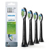 PHILIPS SONICARE Optimal White HX6064/11 černé náhradní hlavice 4 ks