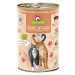 GranataPet pro kočky – Delicatessen konzerva telecí maso a králík 6× 400 g