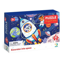 Puzzle Doprava: Výlet do vesmíru 30 dílků