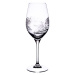 Onte Crystal Bohemia Crystal ručně broušené sklenice na červené víno Kometa 450 ml 2KS