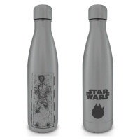 Pyramid Kovová láhev na nápoj Star Wars (Han carbon)