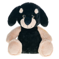 Pes plyšový hnědo-černý 35cm