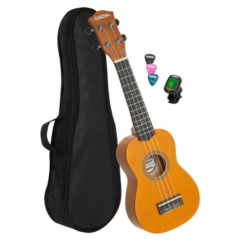 Cascha HH 3973 EN Yellow Sopránové ukulele