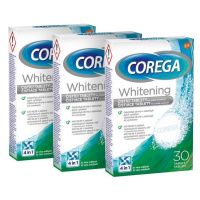 Corega Tablety Whitening 3 x 30 ks