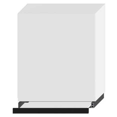 Kuchyňská skříňka Livia W60/68 SLIM PL s černou digestoří bílý puntík mat BAUMAX