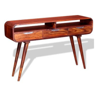 Konzolový stolek z masivního sheeshamu 120x30x75 cm