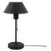 Černá stolní lampa s kovovým stínidlem (výška 36 cm) Office Retro – Leitmotiv