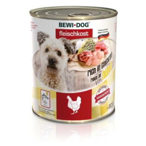 Bewi-Dog konzerva čisté maso bohaté na kuře 400 g