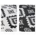 ELLE Decoration koberce Kusový koberec Gemini 106019 Black z kolekce Elle – na ven i na doma - 1