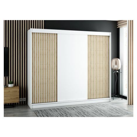 Skříň s posuvnými dveřmi Lamelo 250 - Abiks Meble