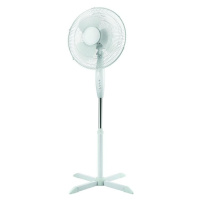 ACA Lighting stojanový ventilátor, bílá, 45cm, AC 55W FANSPWH10