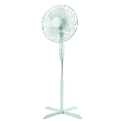 ACA Lighting stojanový ventilátor, bílá, 45cm, AC 55W FANSPWH10