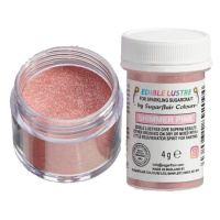 Sugarflair jedlá prachová perleťová barva - růžová - Shimmer pink 4g