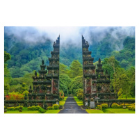 Fotografie Hindu temple in Bali, pawopa3336, 40 × 26.7 cm