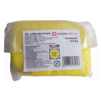 Potahovací hmota K2 na dorty 0,5kg žlutá - K2