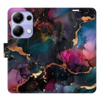 iSaprio Flip pouzdro Dark Marble pro Xiaomi Redmi Note 13 Pro