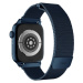 UNIQ Dante ocelový řemínek Apple Watch 45/44/42mm modrý