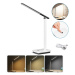B.V. -LED Stmívatelná nabíjecí stolní lampa LED/5W/5V 3000-6500K bílá/černá