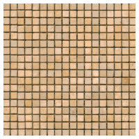 Kamenná mozaika Premium Mosaic Stone béžová 30x30 cm mat STMOS15CRW