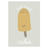 Ilustrace Chilled Ice Cream, Studio Collection, (26.7 x 40 cm)